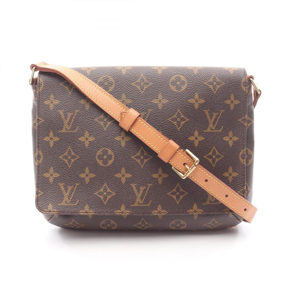 Louis Vuitton Musette Tango Short Strap Shoulder Bag Canvas Leather Monogram